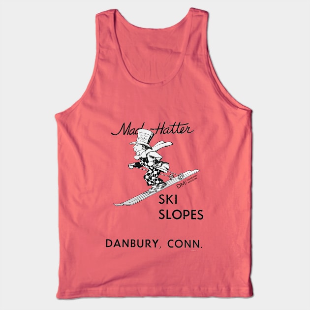 Mad Hatter Ski Slopes Tank Top by Danbury Museum